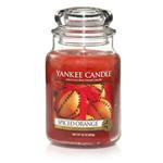 Yankee Candle Candela profumata in giara grande | Arancia piccante | Durata Fino a 150 Ore