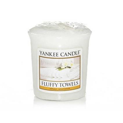 Yankee Candle Sampler Candela Votive Fluffy Towels Profumazione Ambiente