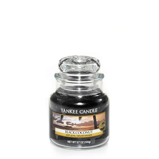 Yankee Candle Candela Giara Piccola Black Coconut