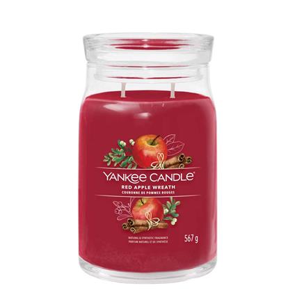 Giara Grande Signature Red Apple Wreath