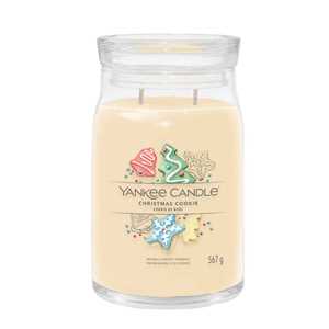 Idee regalo Giara Grande Signature Christmas Cookie Yankee Candle