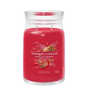 Idee regalo Giara Grande Signature Sparkling Cinnamon Yankee Candle