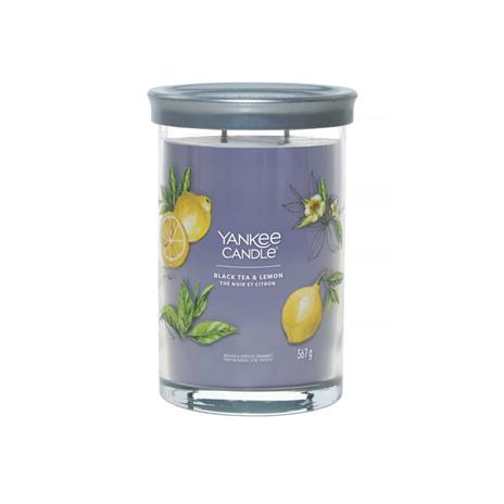Yankee Candle Candela Tumbler Grande Black Tea & Lemon
