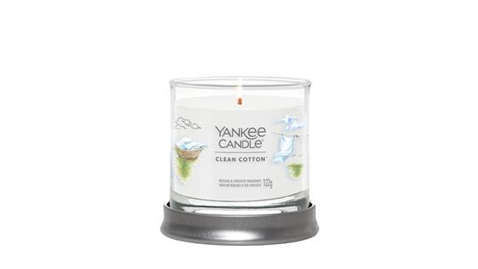 Yankee Candle Candela Tumbler Piccola Clean Cotton - 2