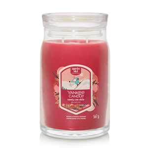 Idee regalo Giara Grande Signature Santa On Skis Yankee Candle