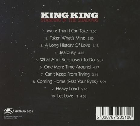 Standing in the Shadows - CD Audio di King King - 2