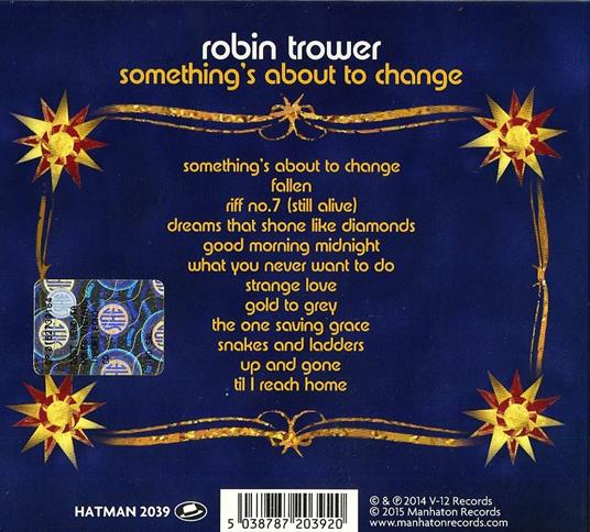 Something's About to Change - CD Audio di Robin Trower - 2