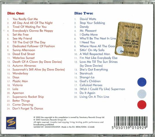 The Ultimate Collection - CD Audio di Kinks - 2