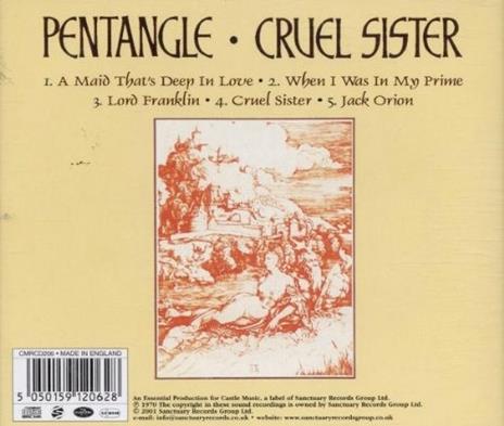 Cruel Sister - CD Audio di Pentangle - 2