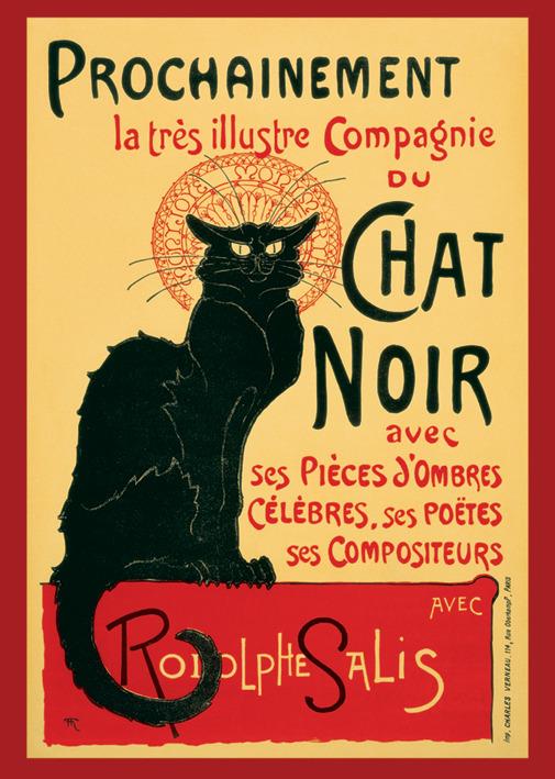 Poster Chat Noir