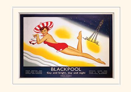 Stampa 30 x 40 cm Blackpool. 5