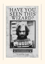 Stampa 30X40 Cm Harry Potter. Sirius Wanted