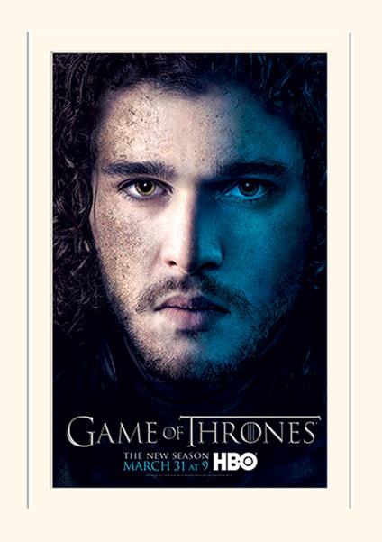 Stampa 30X40 Cm Game Of Thrones. Season 3. Jon