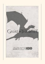 Stampa 30X40 Cm Game Of Thrones. Season 3. Shadow