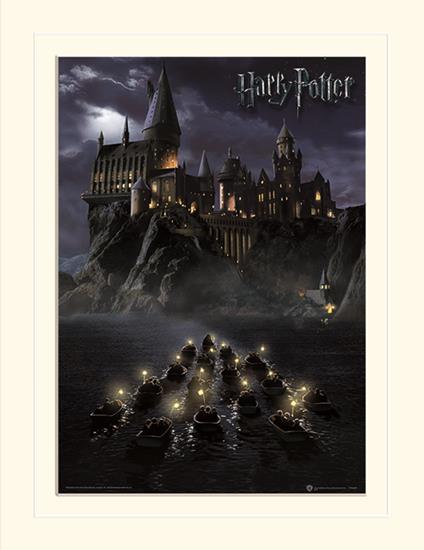 Stampa 30X40 Cm Harry Potter. Hogwarts School