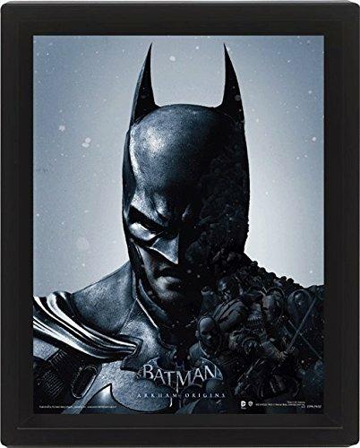 Poster lenticolare 3D Batman Arkham Origins. Batman/Joker
