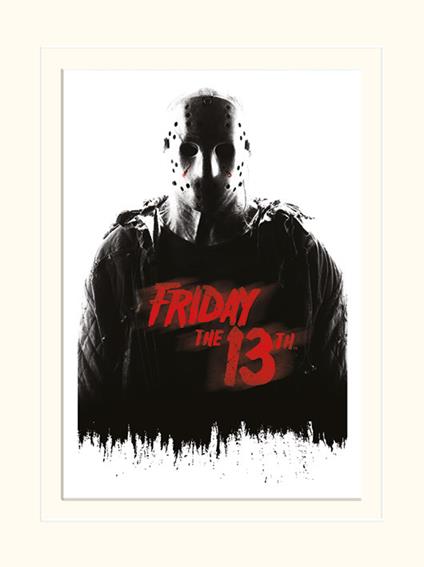 Stampa 30X40 Cm Friday The 13Th. Jason Voorhees