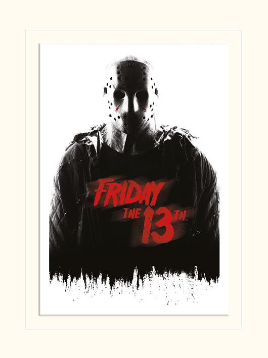 Stampa 30X40 Cm Friday The 13Th. Jason Voorhees