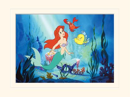 Stampa 30 x 40 cm Little Mermaid. Ariel