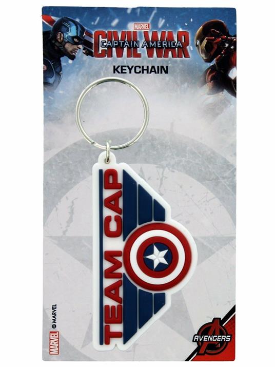 PORTACHIAVI MARVEL - SCUDO CAPITAN AMERICA - PYRAMID, MARVEL