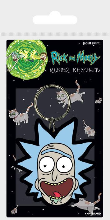 Portachiavi Rick And Morty. Rick Crazy Smile