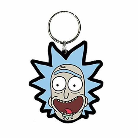 Portachiavi Rick And Morty. Rick Crazy Smile - 2