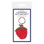 Portachiavi Lennon & Maccartney Strawberry Fields Forever Rubber Keychain