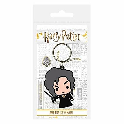 Portachiavi Harry Potter Belatrix Chibi Rubber Keychain