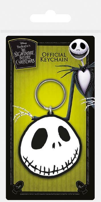 Portachiavi Nightmare Before Christmas. Jack Rubber Keychain