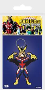 My Hero Academia All Might portachiavi gomma