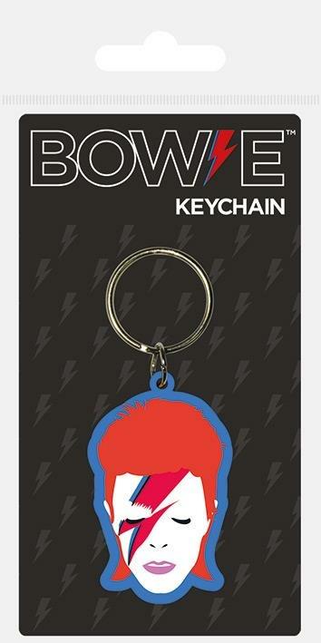 Portachiavi Gomma. David Bowie: Aladdin Sane -Rubber Keychain-