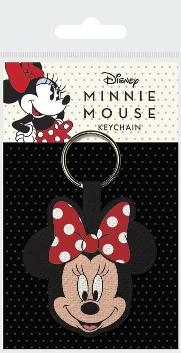 Disney: Minnie Mouse Face -Woven Keychain- (Portachiavi) - Pyramid