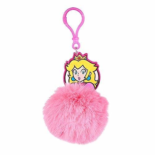 Portachiavi Nintendo: Super Mario. Princess Peach Pom Pom Keychain