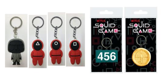 Squid Game 2D Portachiavi (Assortimento)