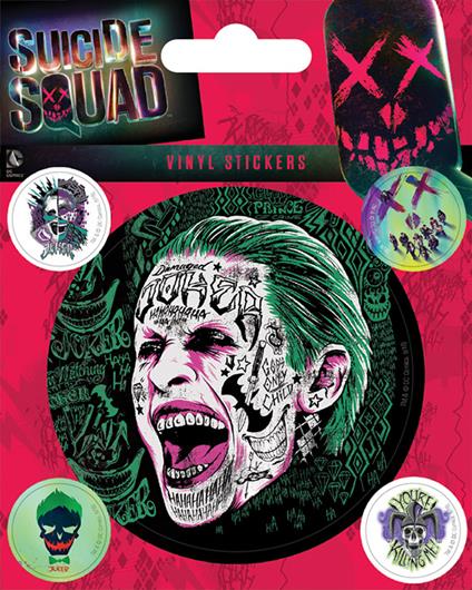 Set Adesivi Suicide Squad. The Joker