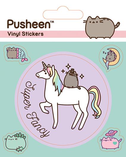 Set Adesivi 12,5X10 Cm Pusheen. Mythical