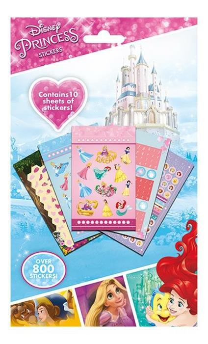 Set Adesivi Disney Princess 800 Sticker Set