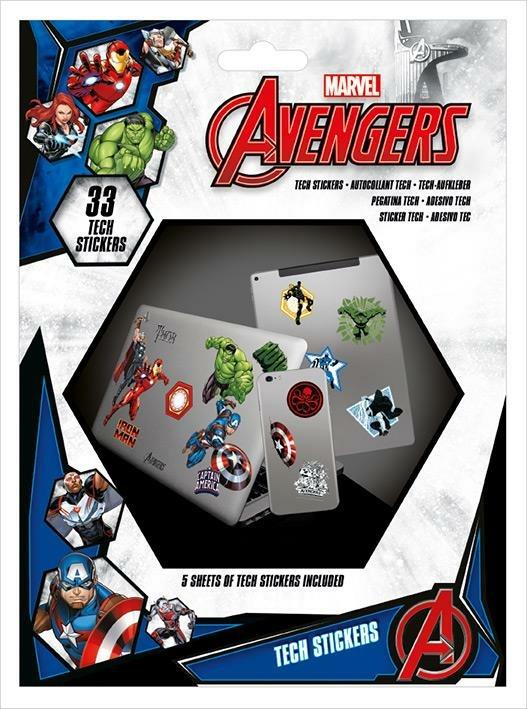 Avengers (Heroes) Tech Stickers
