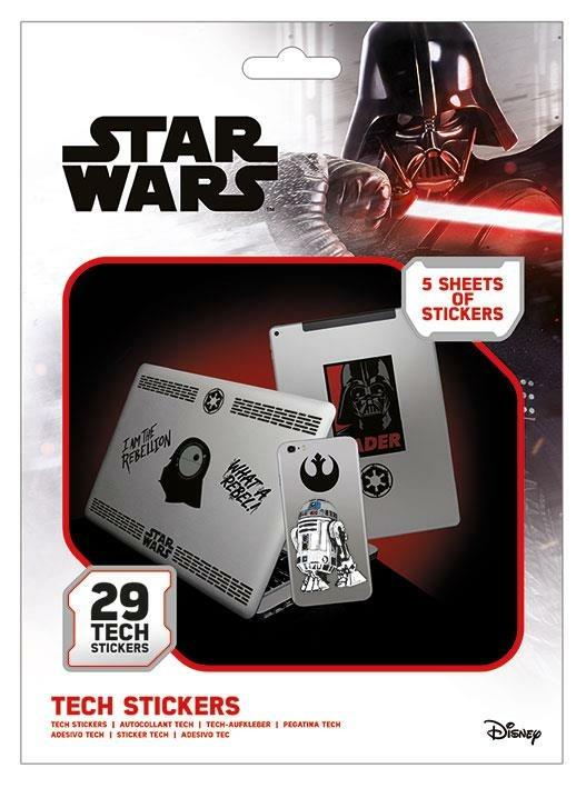 Force Star Wars Tech Stickers