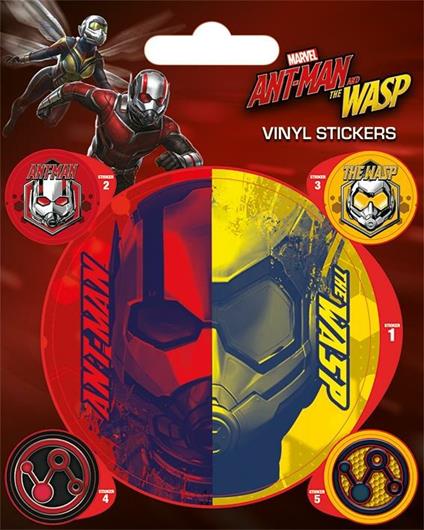 Set Adesivi Ant-Man & The Wasp Split Vinyl Stickers