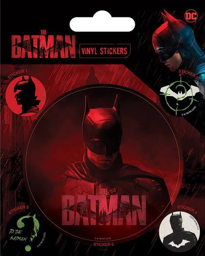 Dc Comics: Pyramid - Batman - Vegence (Vinyl Stickers Pack / Adesivi Vinile)