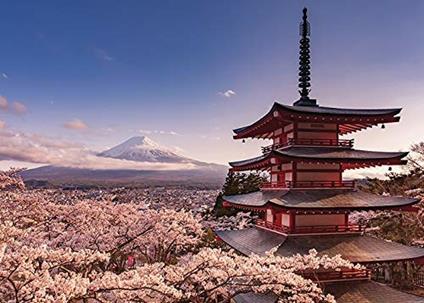 Poster Mount Fuji Blossom Giant Poster
