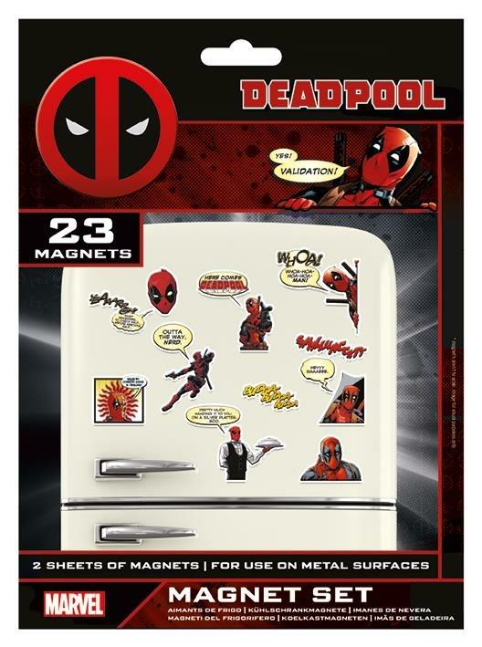 Magnet Set Marvel: Deadpool Comic