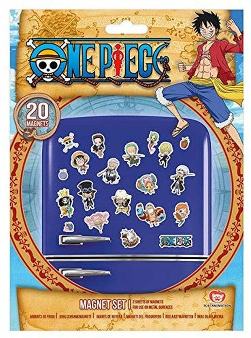 One Piece Chibi 20 Magnet Set