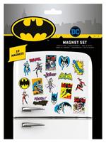 Pyramid Dc Comics (Batman Retro) Magnet Set Merchandising Ufficiale