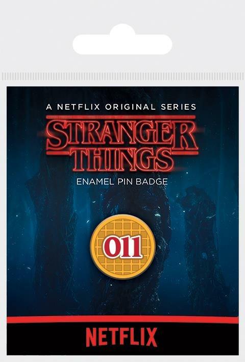 Pyramid Stranger Things (Eggo) Enamel Pin Badge Merchandising Ufficiale