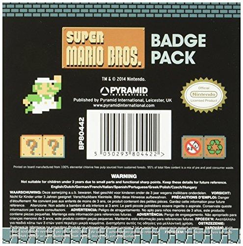 Badge Pack Super Mario Bros. Retro - 2