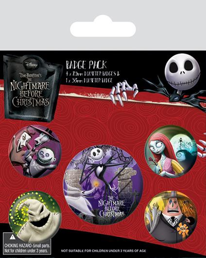 Badge Pack Nightmare Before Christmas (Characters)