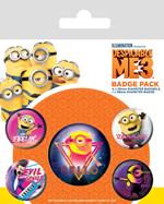 Badge Pack Despicable Me 3 (80's Vibe)