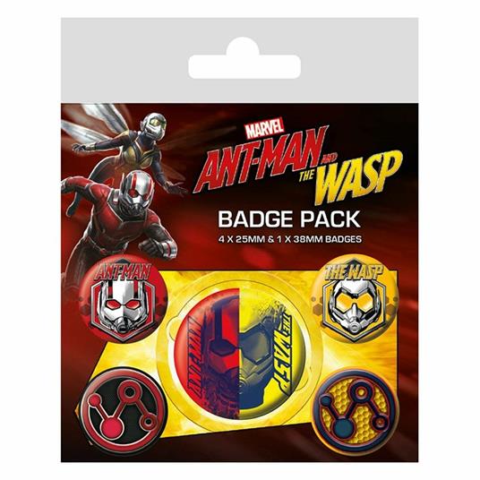 Pin Badge Pack Ant-Man & The Wasp Badge Pack